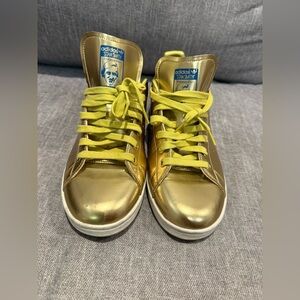 adidas Gold Metallic Women's Shoes